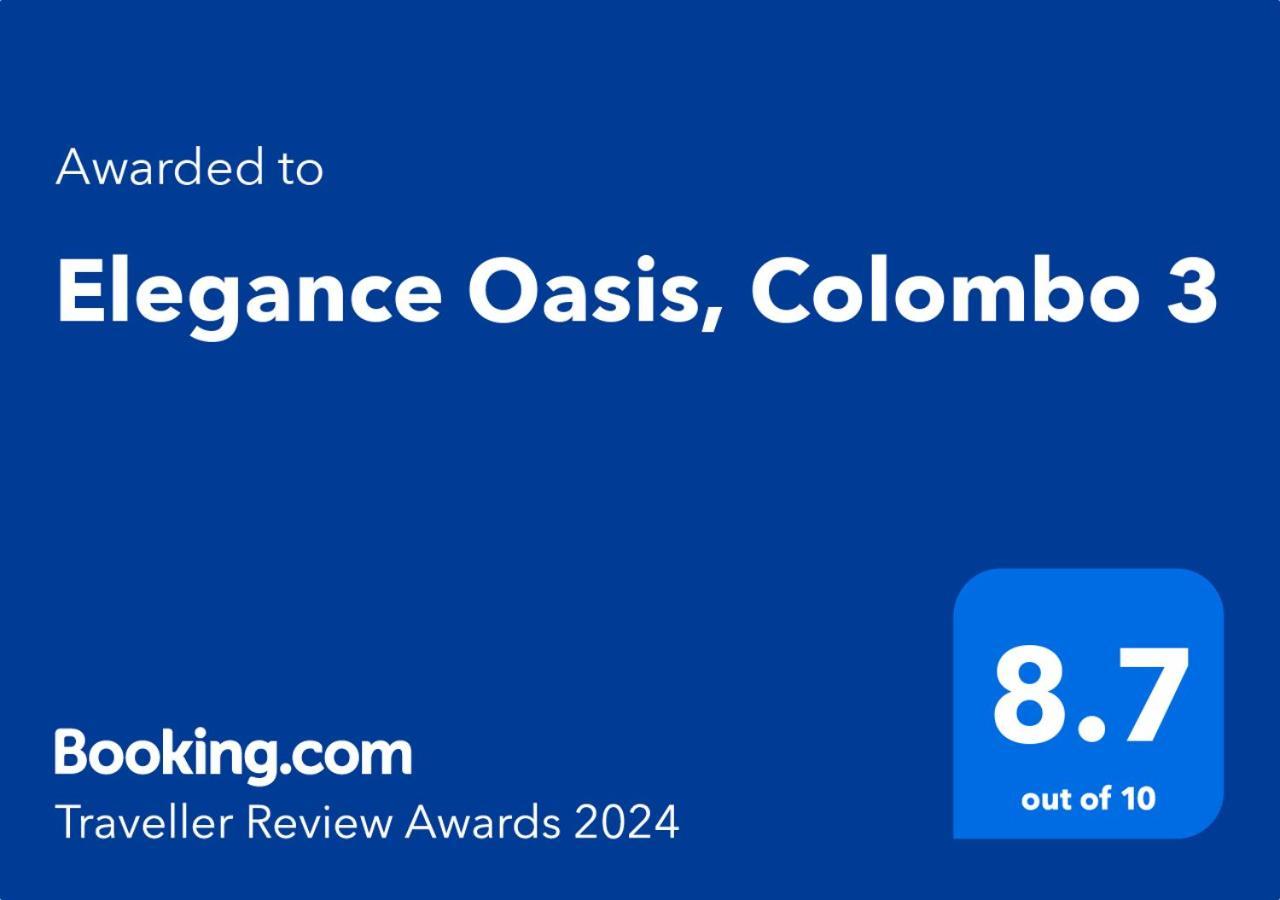 Elegance Oasis, Colombo 3 Hotel Bagian luar foto